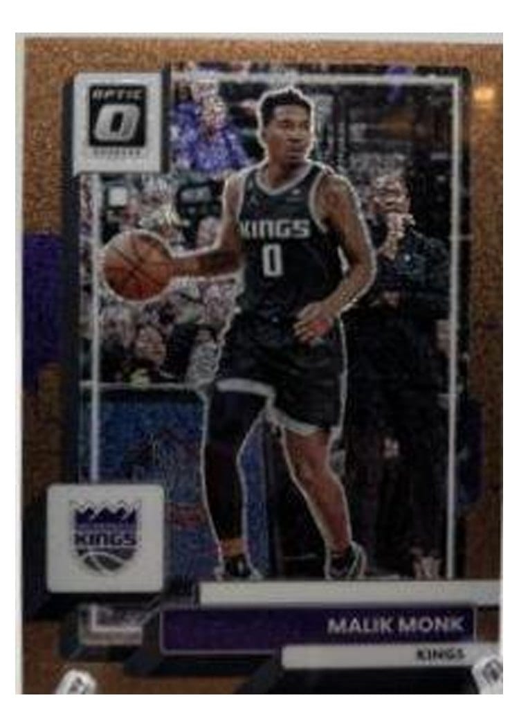 2022-23 Donruss Optic Base Set Malik Monk #128 card