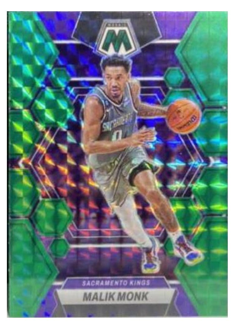 2022-23 Panini Mosaic Base Set Malik Monk #119 card