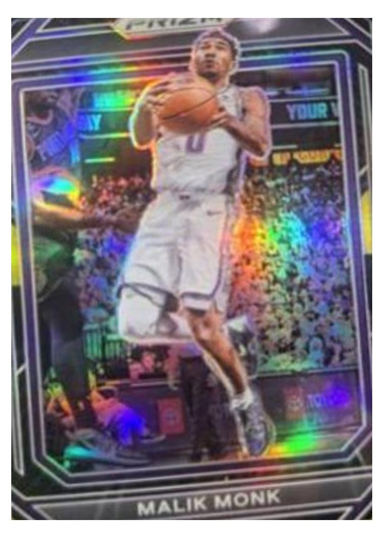 2022-23 Panini Prizm Base Set Malik Monk #142 card