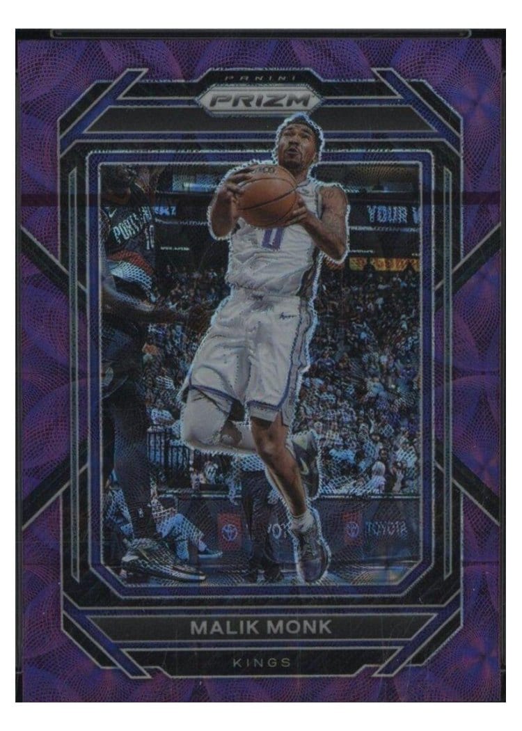 2022-23 Panini Prizm Base Set Malik Monk #142 card