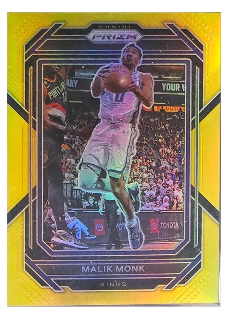 2022-23 Panini Prizm Base Set Malik Monk #142 card