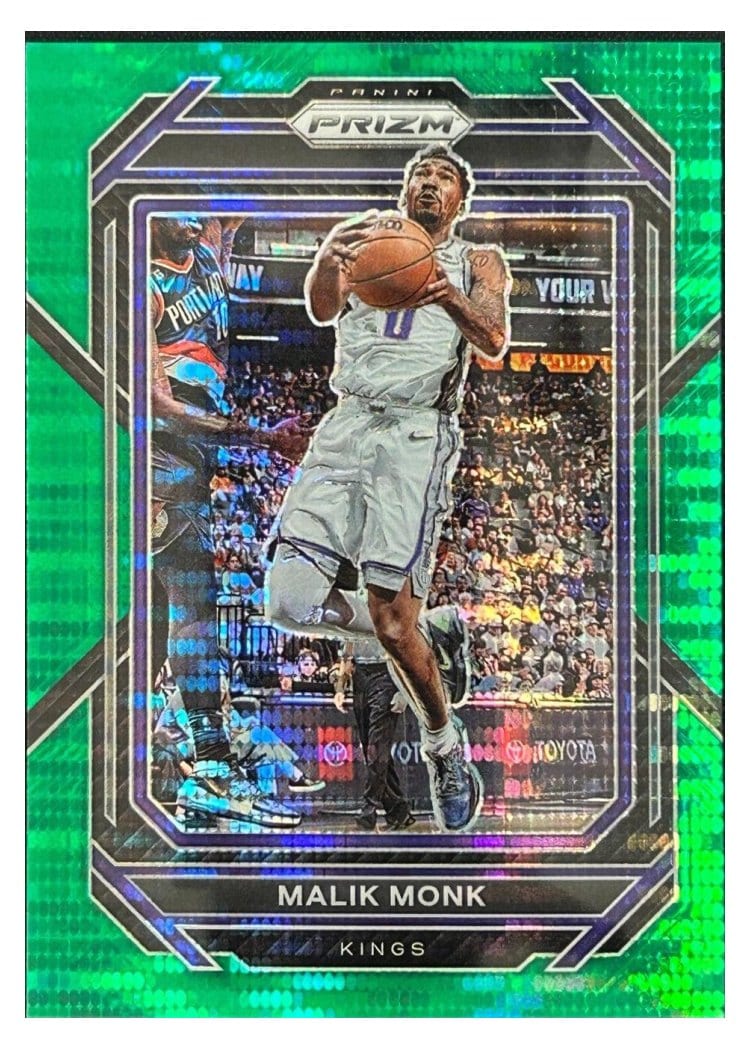 2022-23 Panini Prizm Base Set Malik Monk #142 card