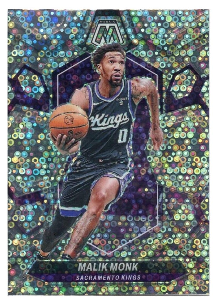 2023-24 Panini Mosaic Base Set Malik Monk #39 card