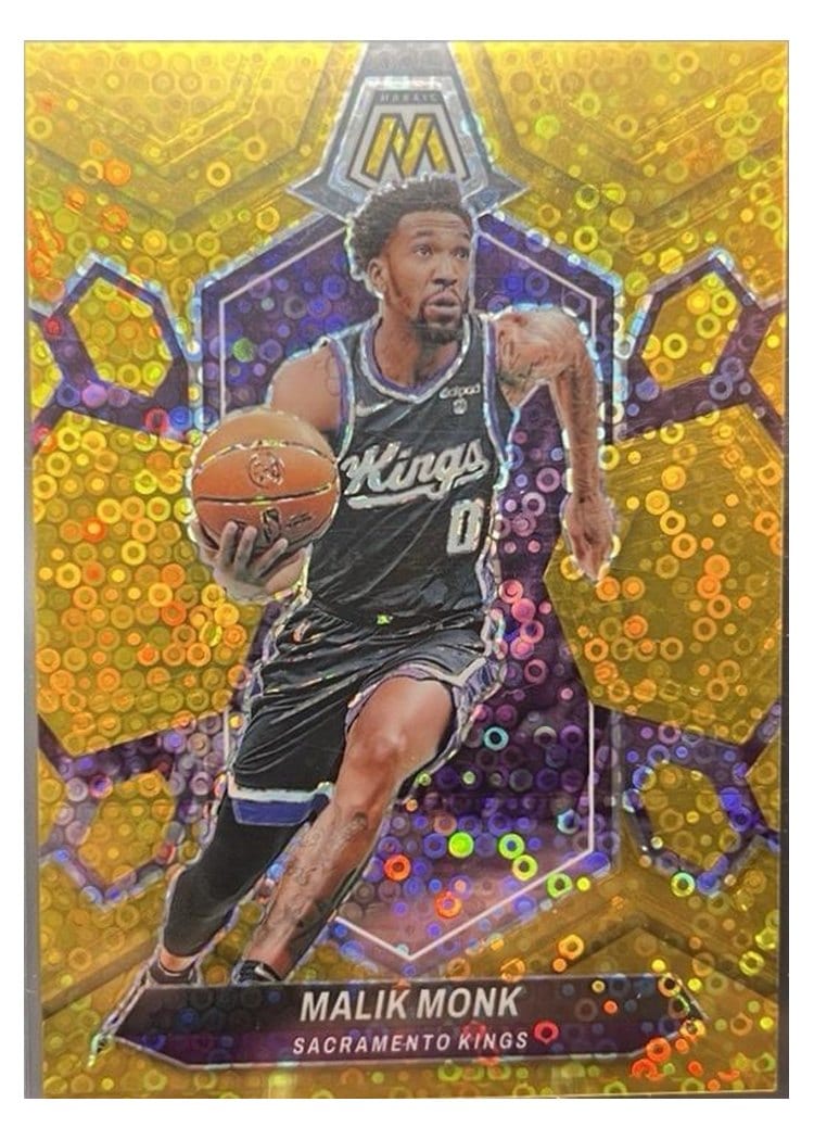 2023-24 Panini Mosaic Base Set Malik Monk #39 card
