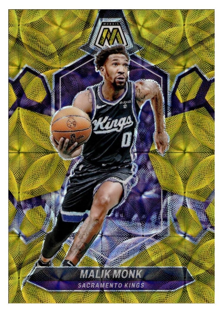 2023-24 Panini Mosaic Base Set Malik Monk #39 card