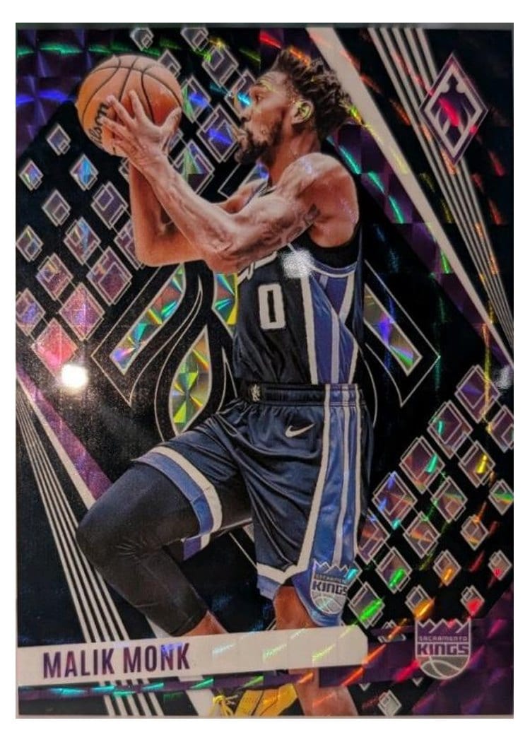 2023-24 Panini Phoenix Base Set Malik Monk #38 card