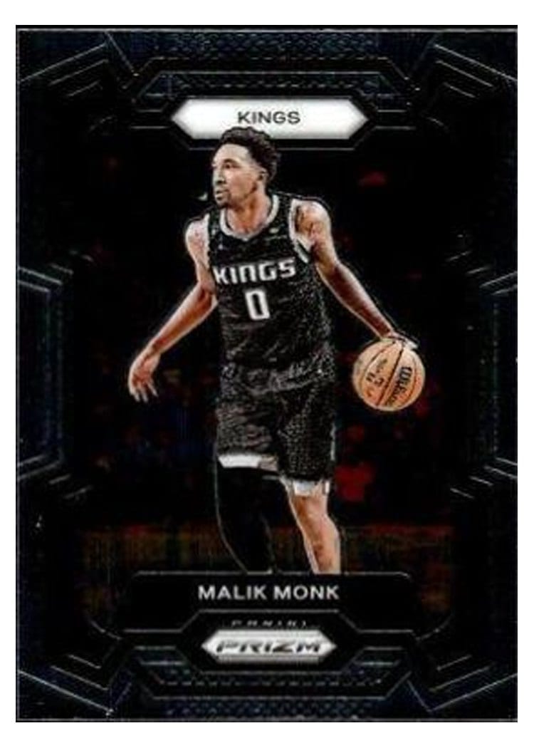 2023-24 Panini Prizm Base Set Malik Monk #71 card