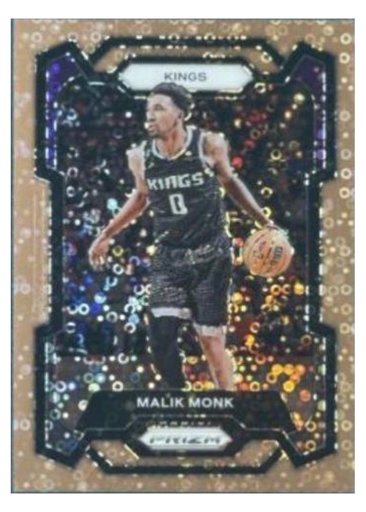 2023-24 Panini Prizm Base Set Malik Monk #71 card