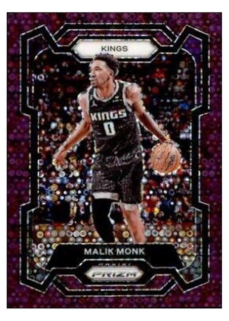 2023-24 Panini Prizm Base Set Malik Monk #71 card