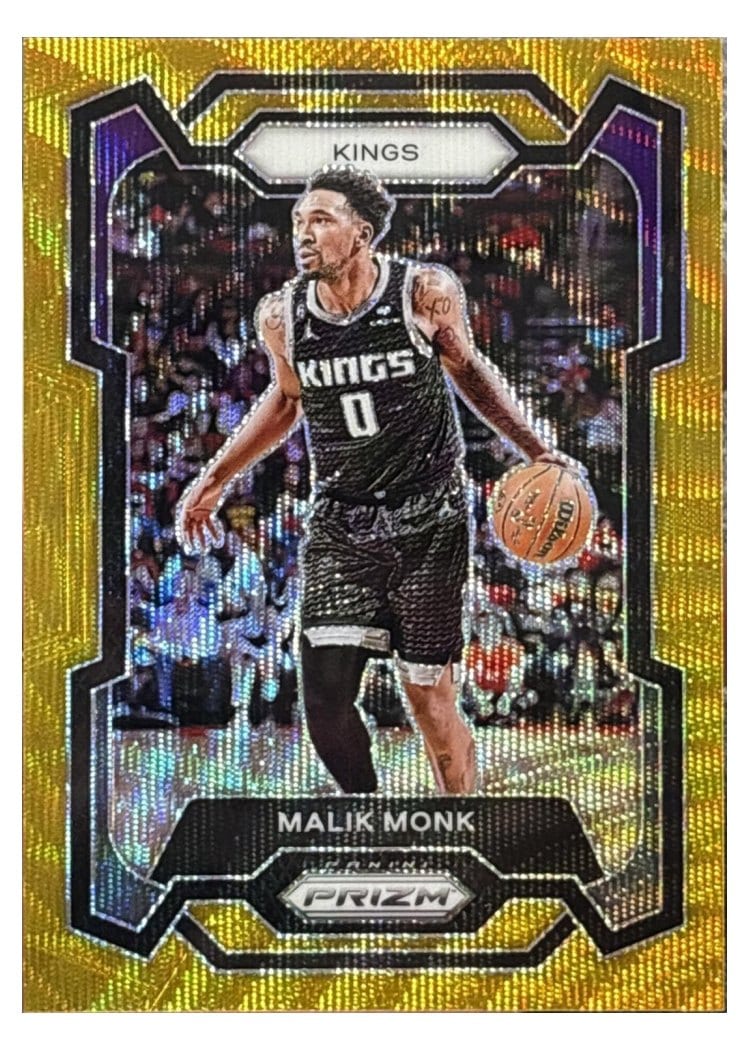 2023-24 Panini Prizm Base Set Malik Monk #71 card