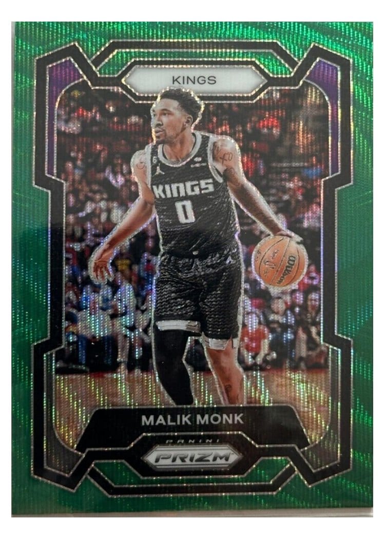2023-24 Panini Prizm Base Set Malik Monk #71 card