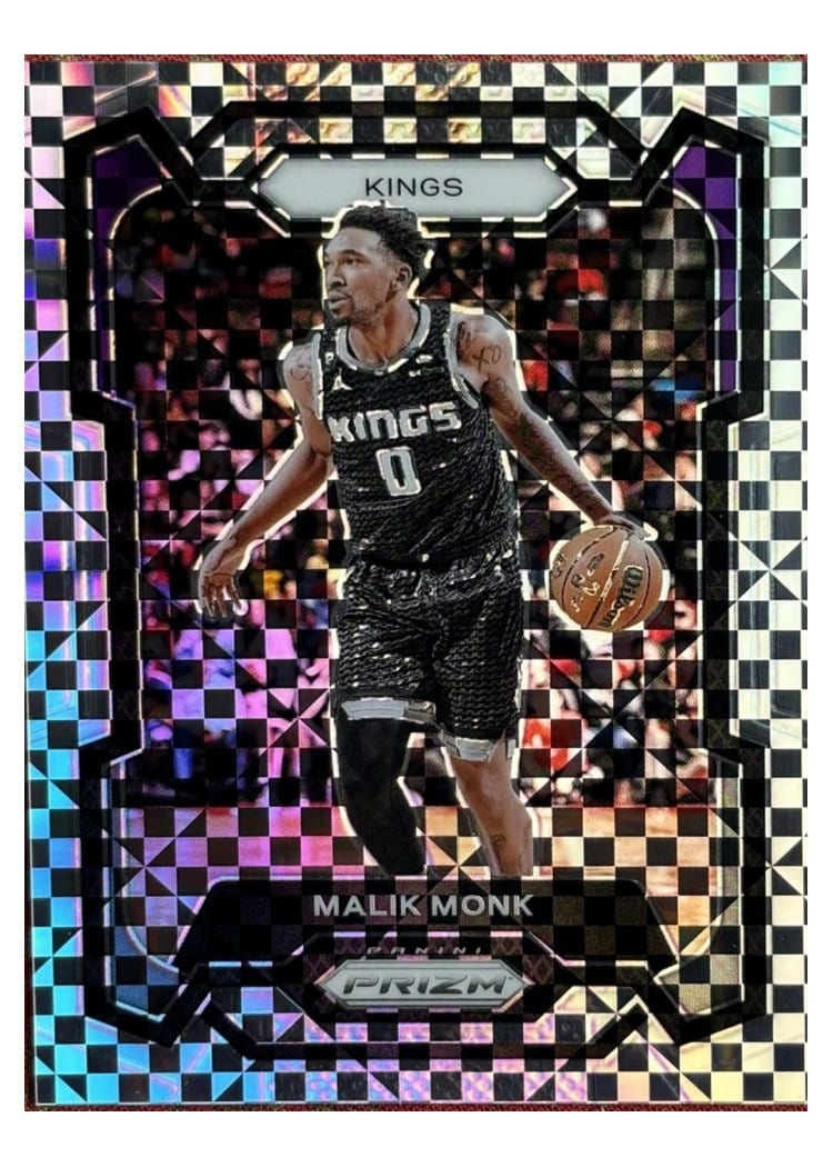 2023-24 Panini Prizm Base Set Malik Monk #71 card