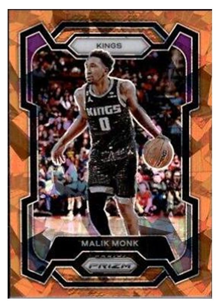 2023-24 Panini Prizm Base Set Malik Monk #71 card