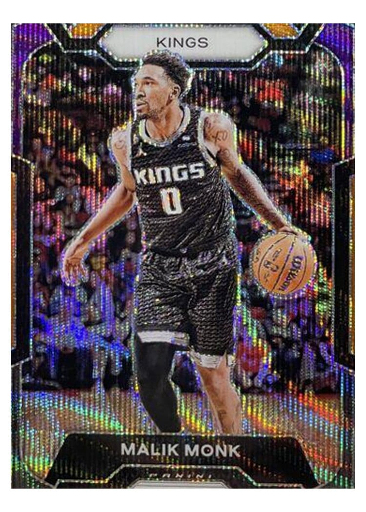 2023-24 Panini Prizm Base Set Malik Monk #71 card