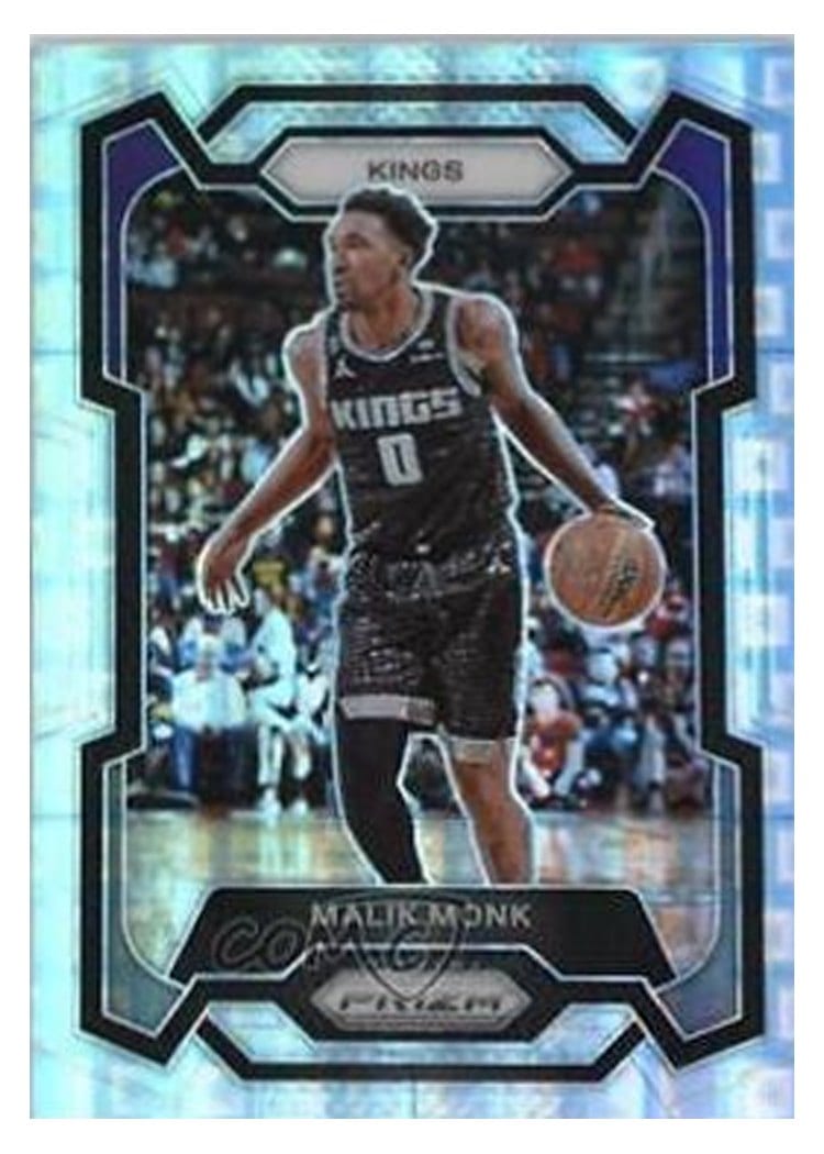 2023-24 Panini Prizm Base Set Malik Monk #71 card