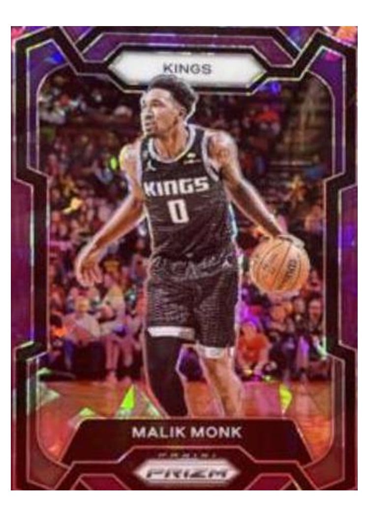 2023-24 Panini Prizm Base Set Malik Monk #71 card