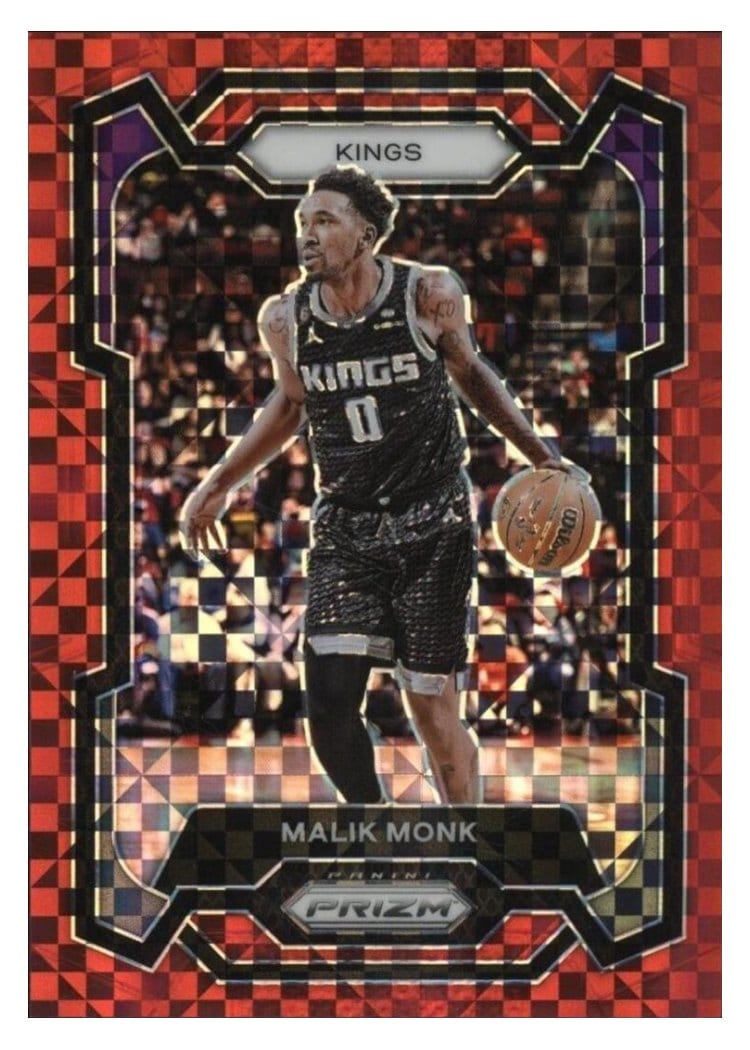 2023-24 Panini Prizm Base Set Malik Monk #71 card