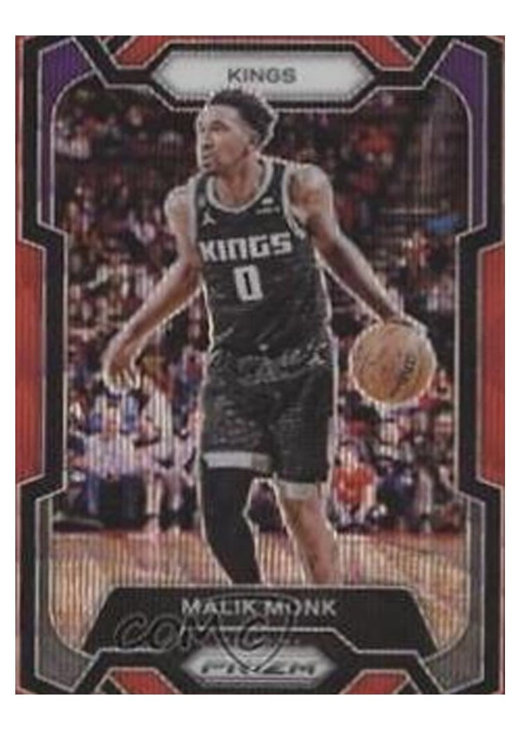 2023-24 Panini Prizm Base Set Malik Monk #71 card