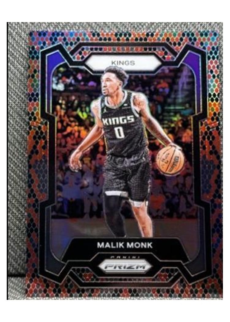 2023-24 Panini Prizm Base Set Malik Monk #71 card