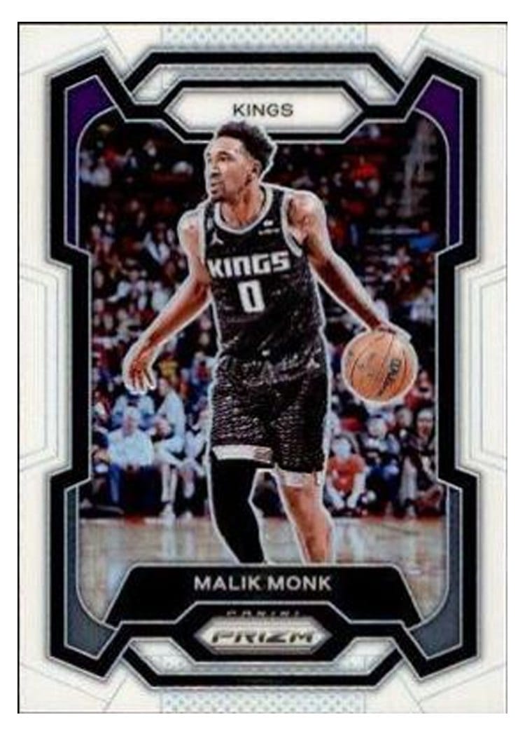 2023-24 Panini Prizm Base Set Malik Monk #71 card