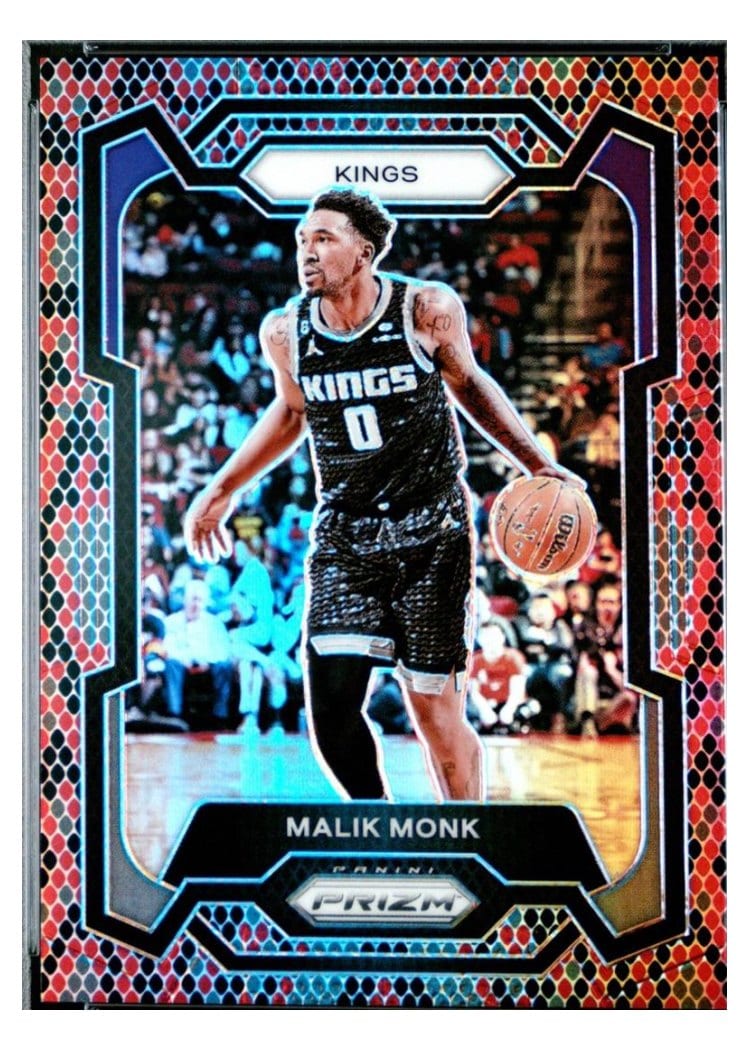 2023-24 Panini Prizm Base Set Malik Monk #71 card