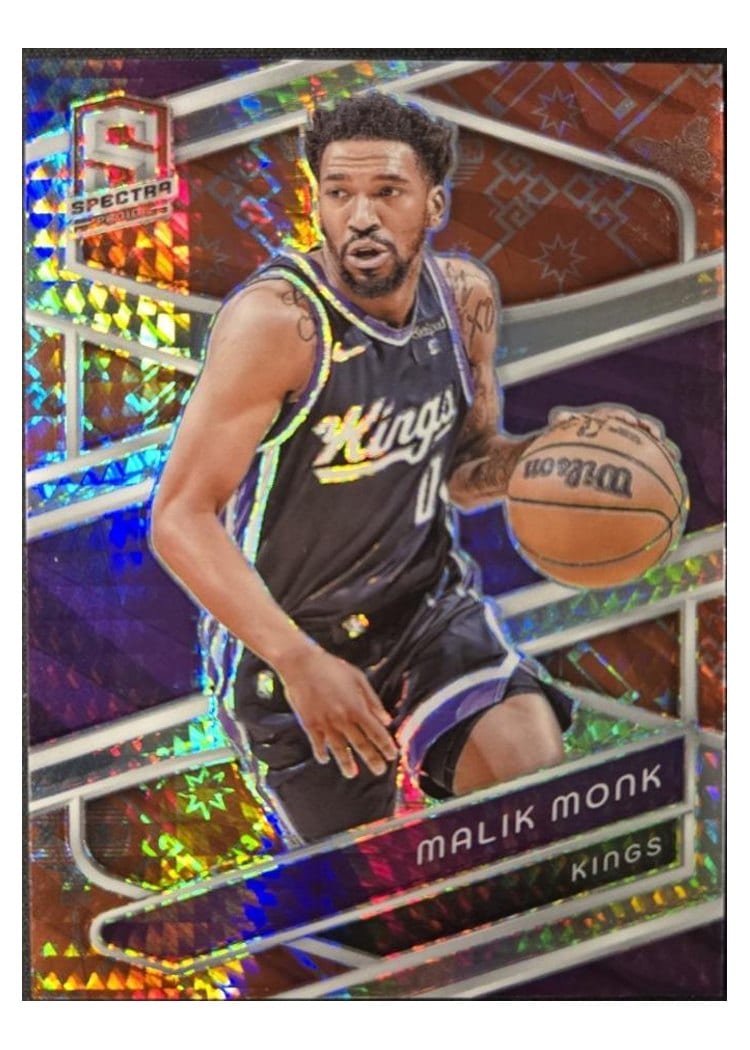 2023-24 Panini Spectra Base Set Malik Monk #9 card