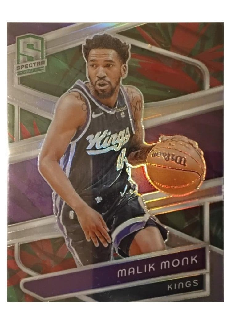 2023-24 Panini Spectra Base Set Malik Monk #9 card