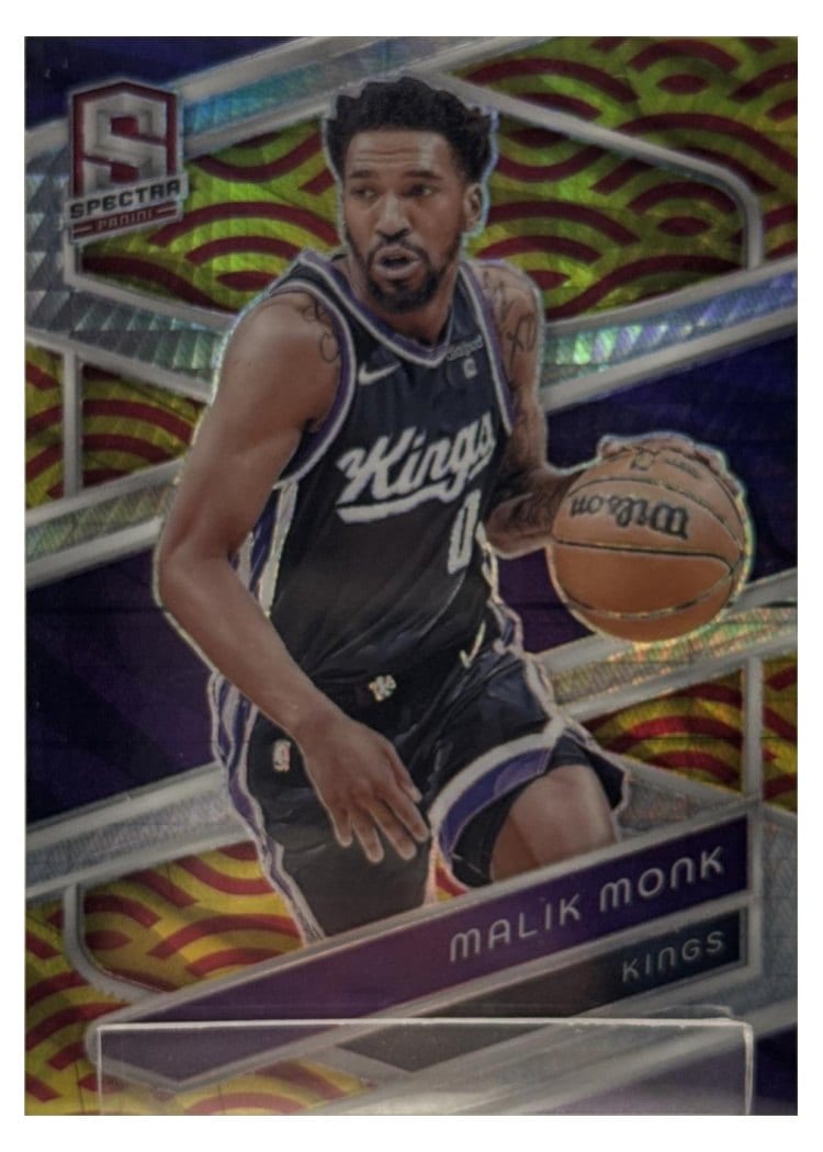 2023-24 Panini Spectra Base Set Malik Monk #9 card