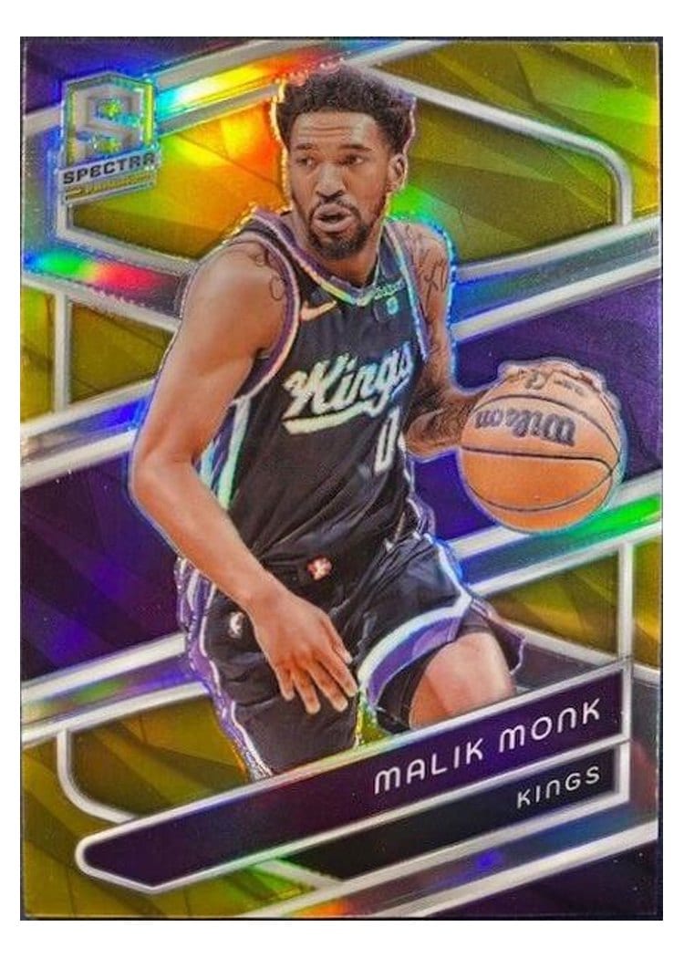 2023-24 Panini Spectra Base Set Malik Monk #9 card