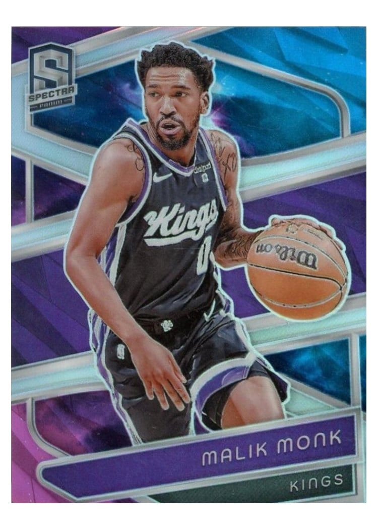 2023-24 Panini Spectra Base Set Malik Monk Nebula #9 card