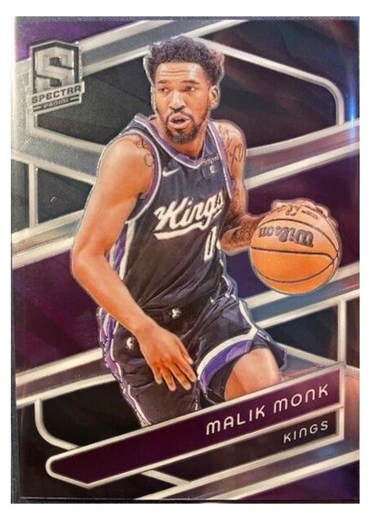 2023-24 Panini Spectra Base Set Malik Monk #9 card