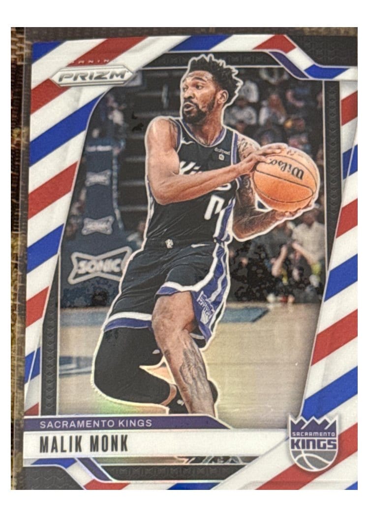 2024-25 Panini Prizm Base Set Malik Monk #93 card