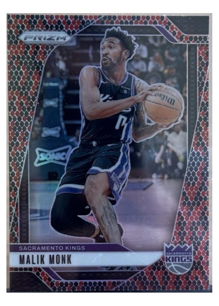 2024-25 Panini Prizm Base Set Malik Monk #93 card