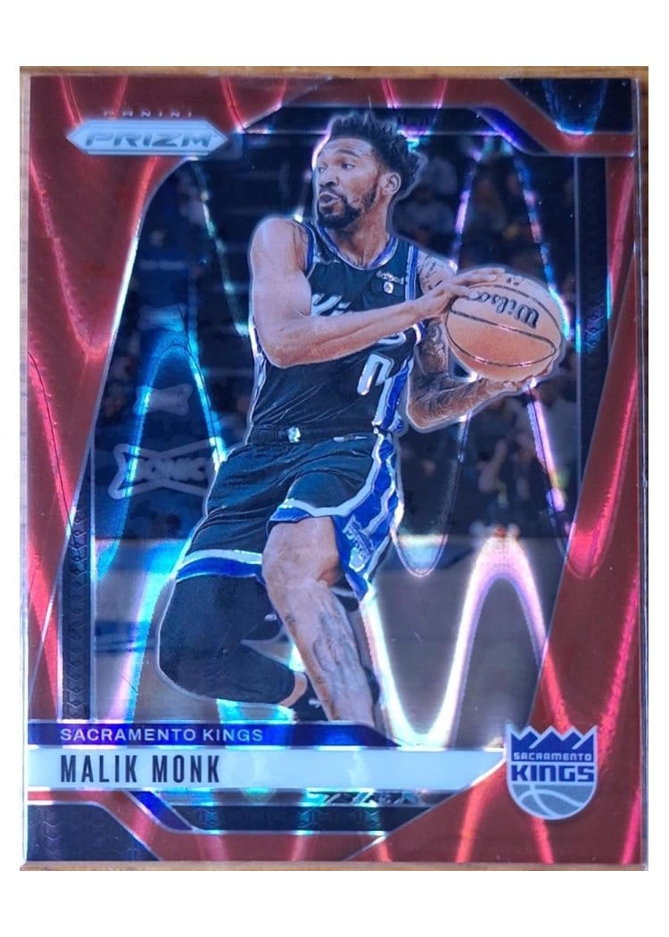 2024-25 Panini Prizm Base Set Malik Monk #93 card