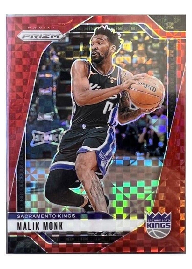 2024-25 Panini Prizm Base Set Malik Monk #93 card