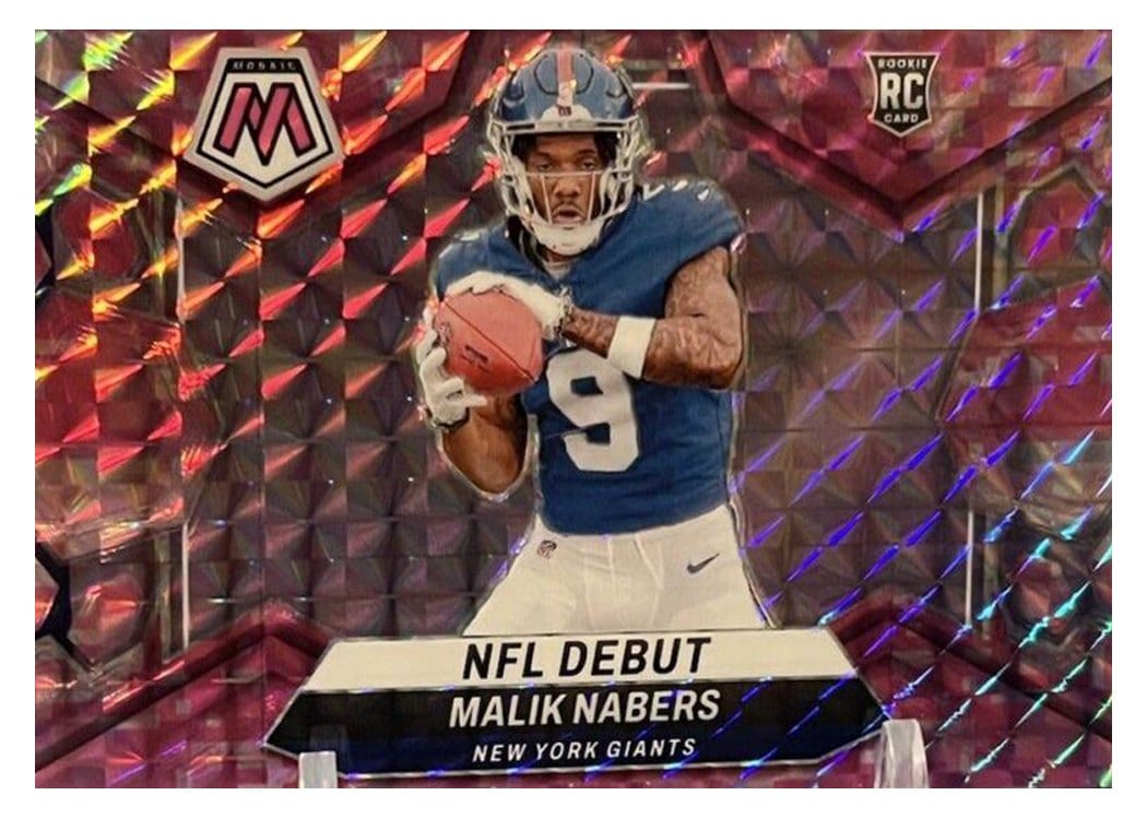2024 Panini Mosaic Base Set Malik Nabers #284 card