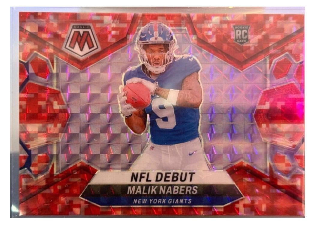 2024 Panini Mosaic Base Set Malik Nabers #284 card