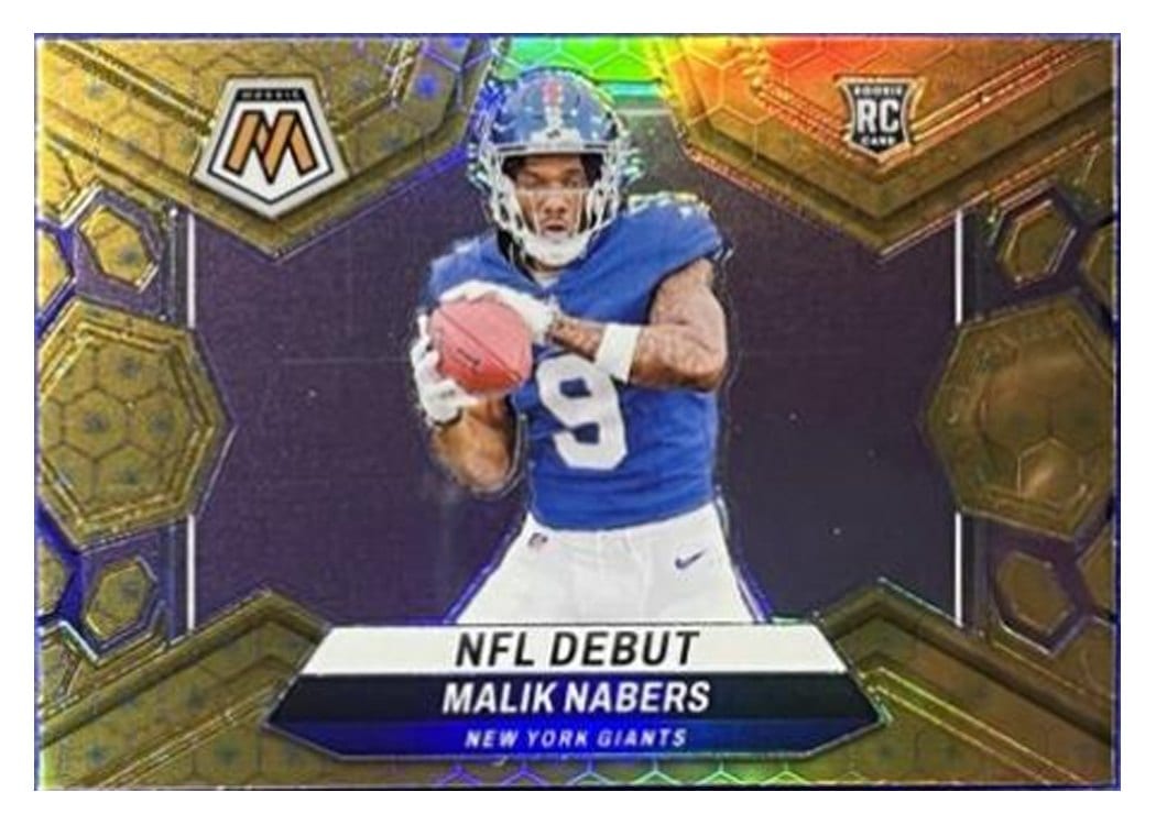 2024 Panini Mosaic Base Set Malik Nabers #284 card
