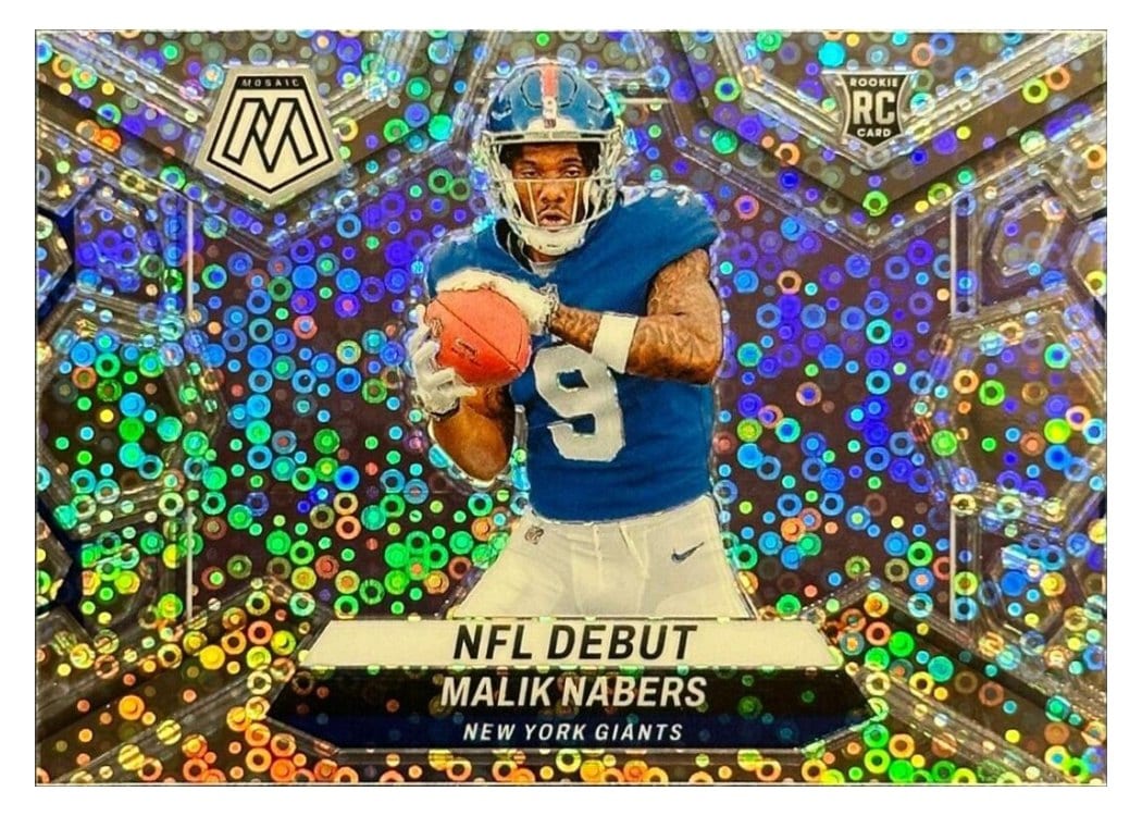 2024 Panini Mosaic Base Set Malik Nabers #284 card