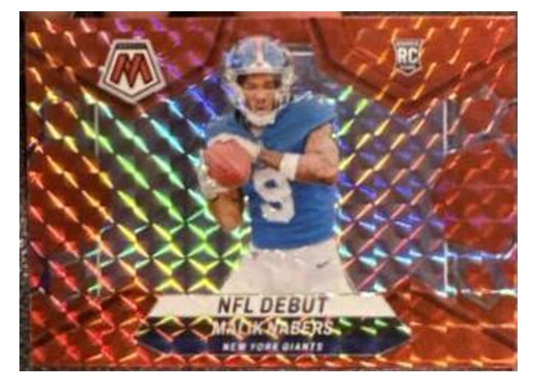 2024 Panini Mosaic Base Set Malik Nabers #284 card