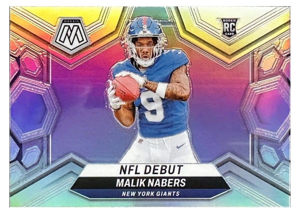 2024 Panini Mosaic Base Set Malik Nabers #284 card