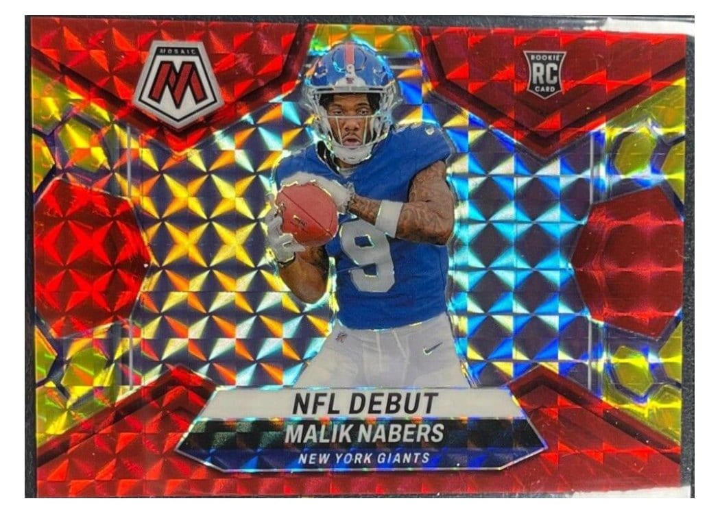 2024 Panini Mosaic Base Set Malik Nabers #284 card