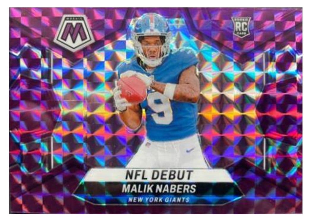 2024 Panini Mosaic Base Set Malik Nabers #284 card