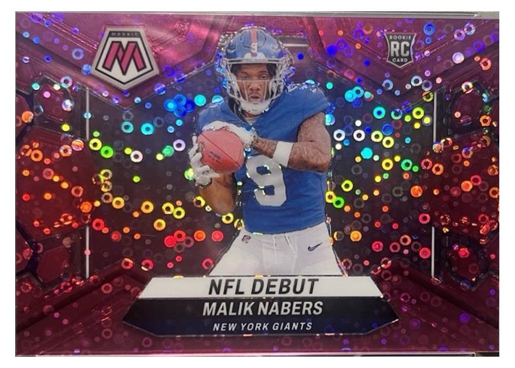 2024 Panini Mosaic Base Set Malik Nabers #284 card