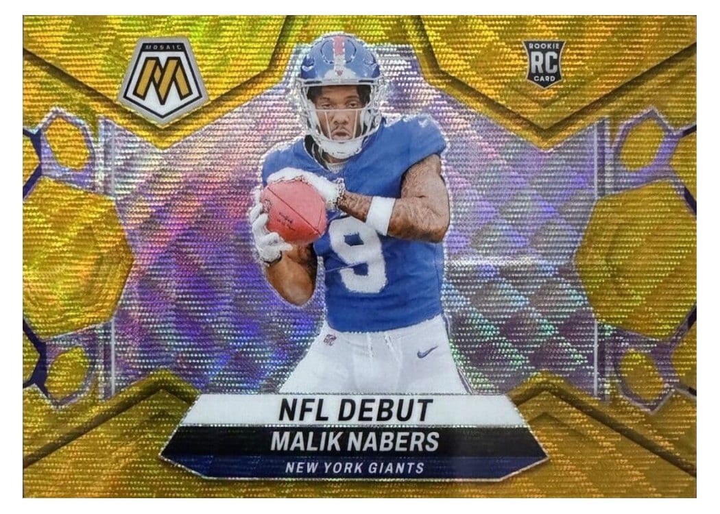 2024 Panini Mosaic Base Set Malik Nabers #284 card