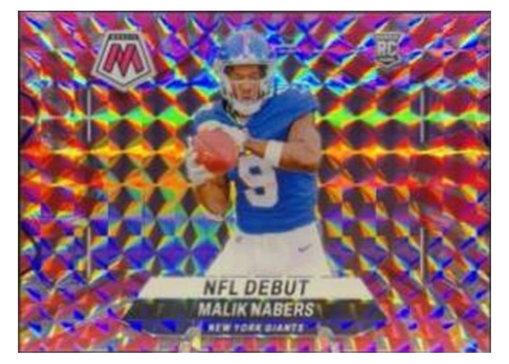 2024 Panini Mosaic Base Set Malik Nabers #284 card