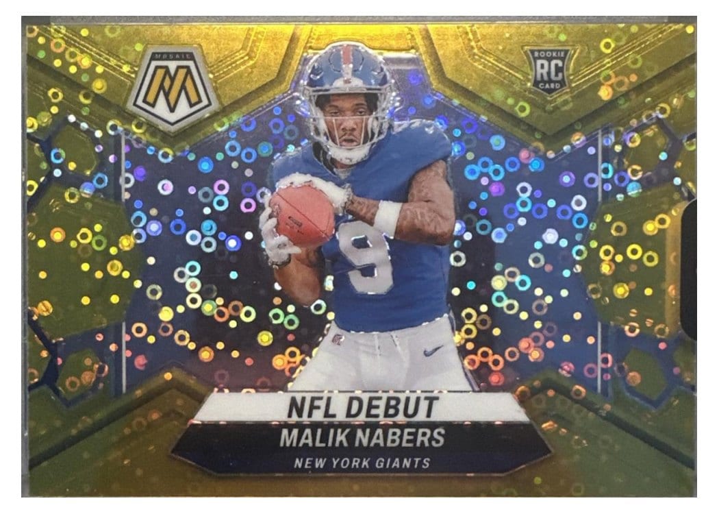 2024 Panini Mosaic Base Set Malik Nabers #284 card
