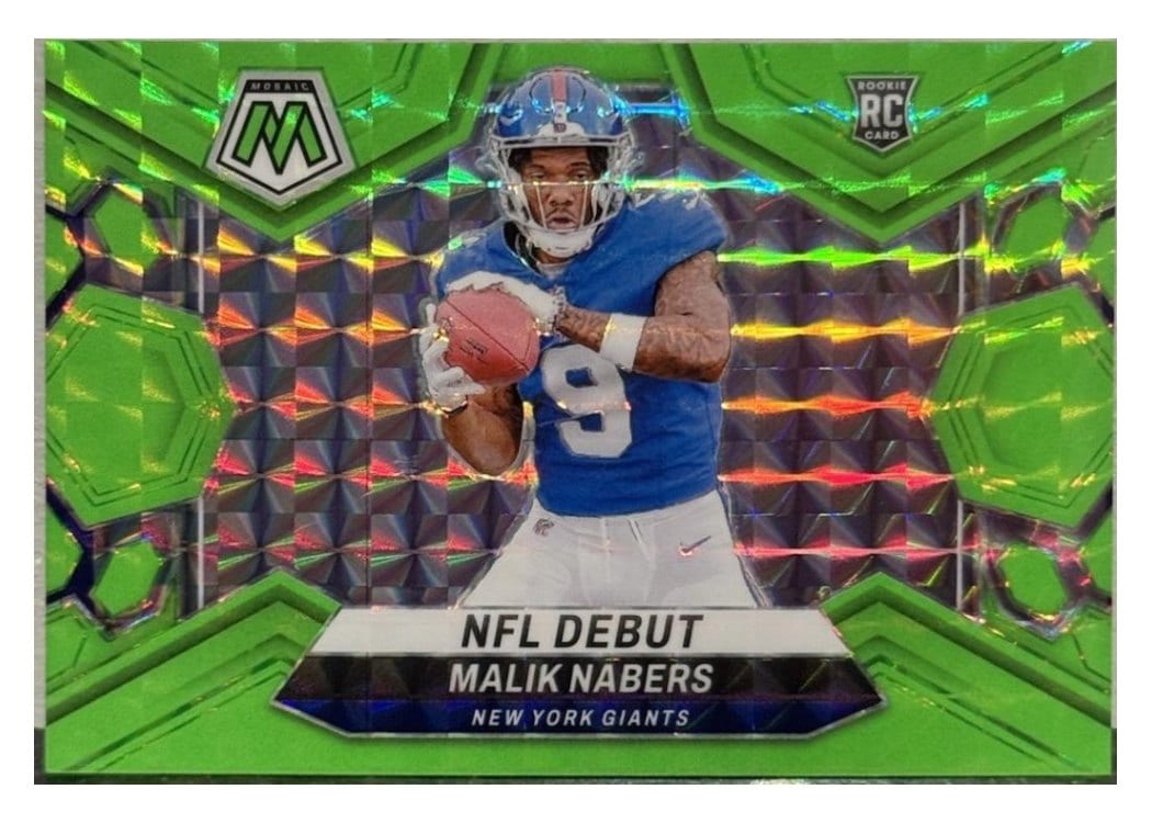 2024 Panini Mosaic Base Set Malik Nabers #284 card