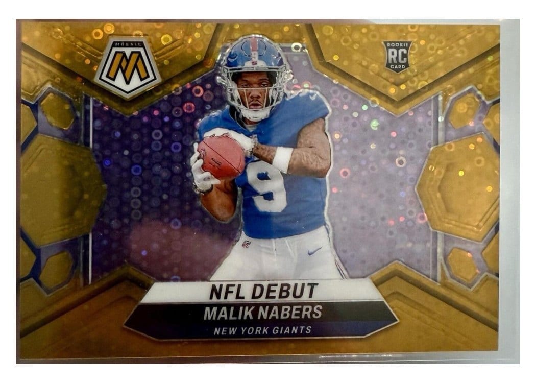 2024 Panini Mosaic Base Set Malik Nabers #284 card