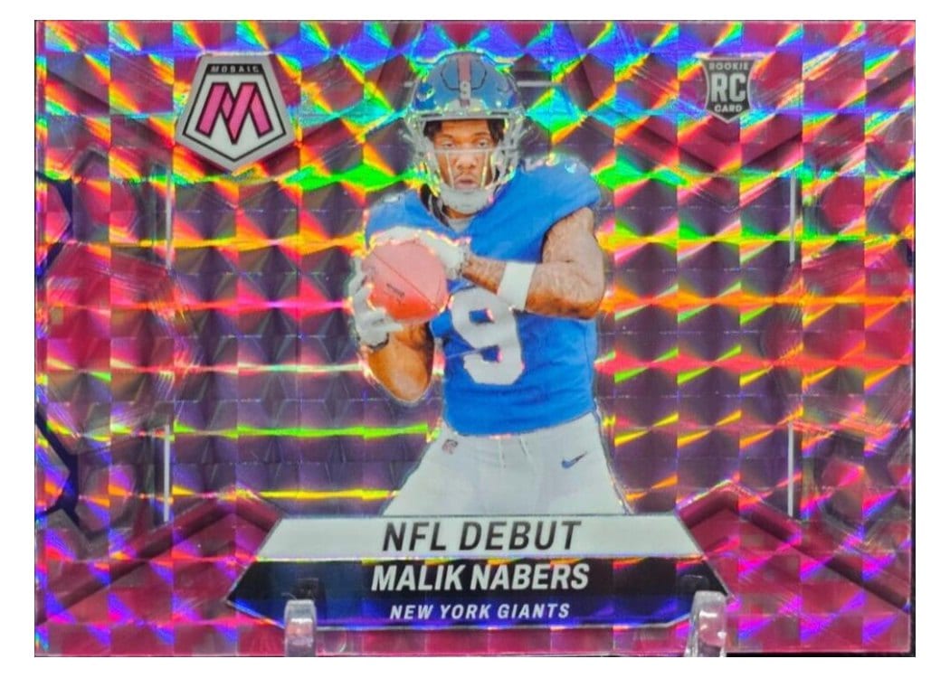 2024 Panini Mosaic Base Set Malik Nabers #284 card